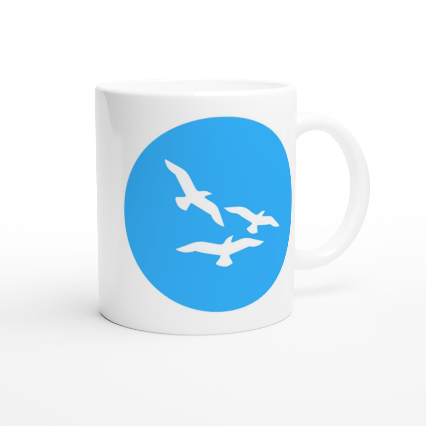 "Bubble Birds" Tasse