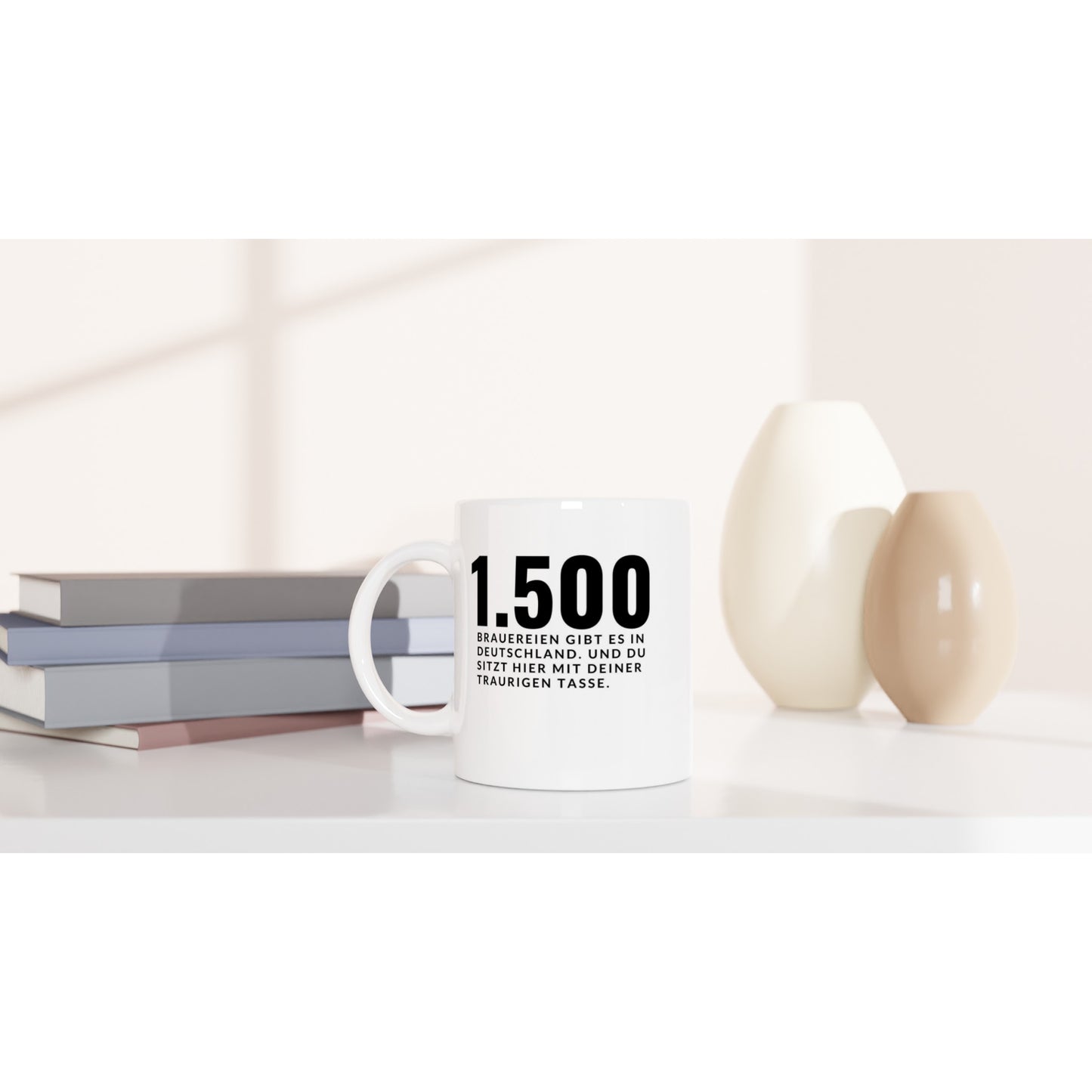 "1500 Brauereien in Deutschland" Tasse