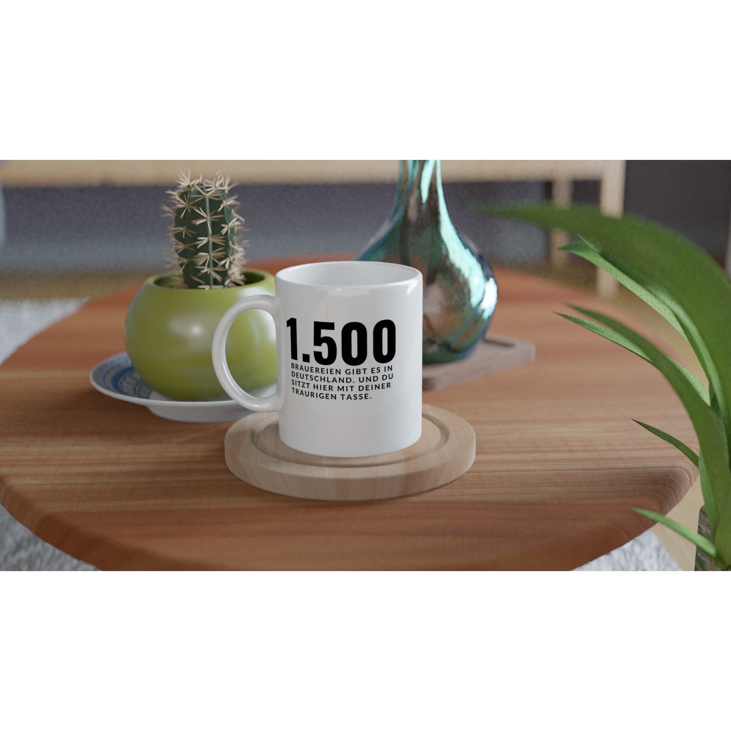 "1500 Brauereien in Deutschland" Tasse