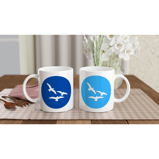 "Bubble Birds" Tasse