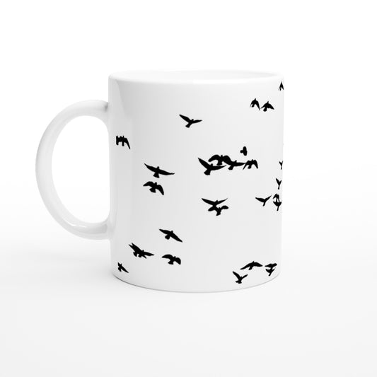 "Bird Crowd" Tasse