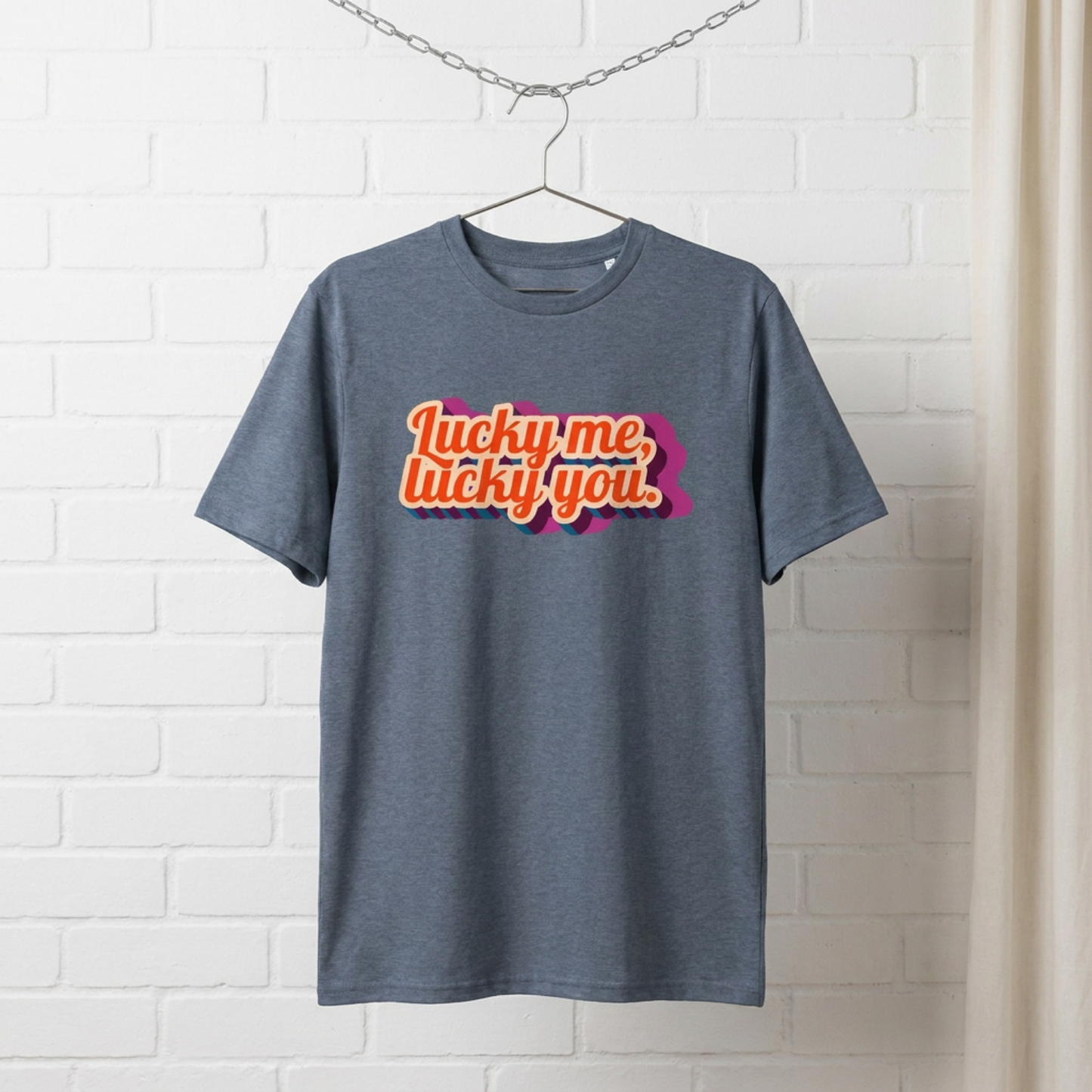 "lucky me, lucky you" // unisex T-Shirt // 100% Bio-Baumwolle