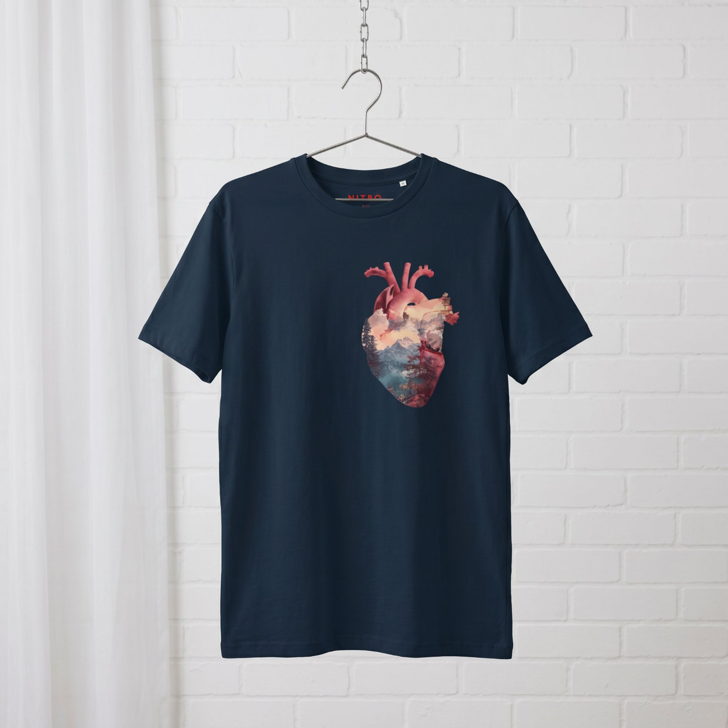 "Follow your heart" // unisex T-Shirt // 100% Bio-Baumwolle
