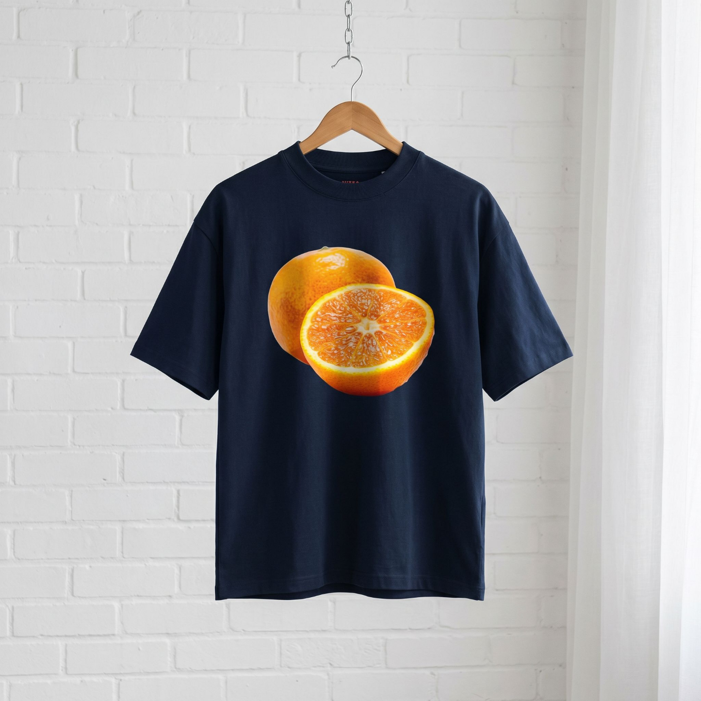 "Sweet Orange" // unisex Oversized T-Shirt // 100% Bio-Baumwolle