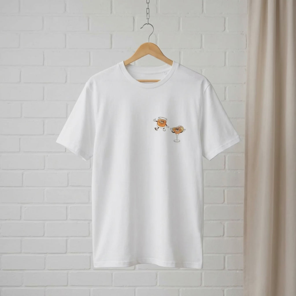 "Happy Drinks" // unisex T-Shirt // 100% Bio-Baumwolle