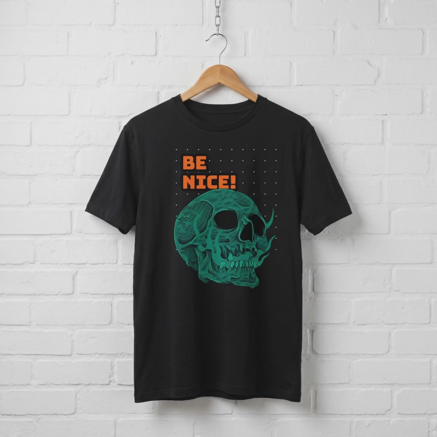 "Be nice" // unisex T-Shirt // 100% Bio-Baumwolle