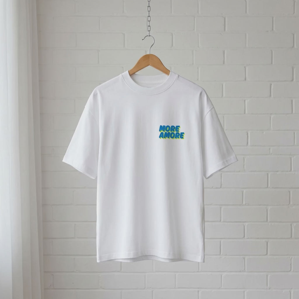 "more amore" // unisex oversized T-Shirt // 100% Bio-Baumwolle
