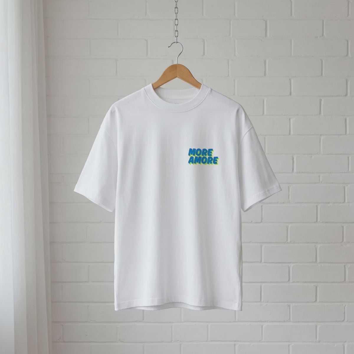 "more amore" // unisex oversized T-Shirt // 100% Bio-Baumwolle