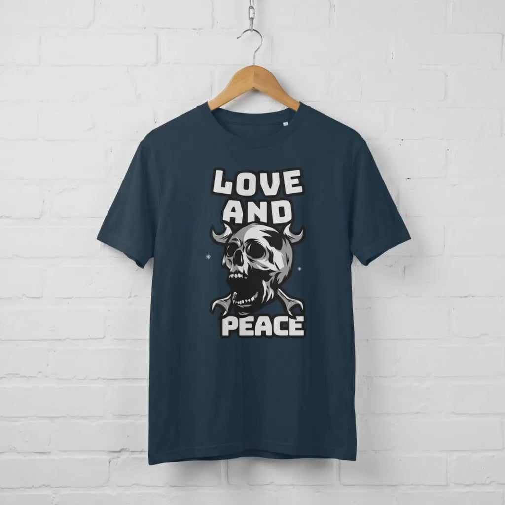 "LOVE AND PEACE" // unisex T-Shirt // 100% Bio-Baumwolle