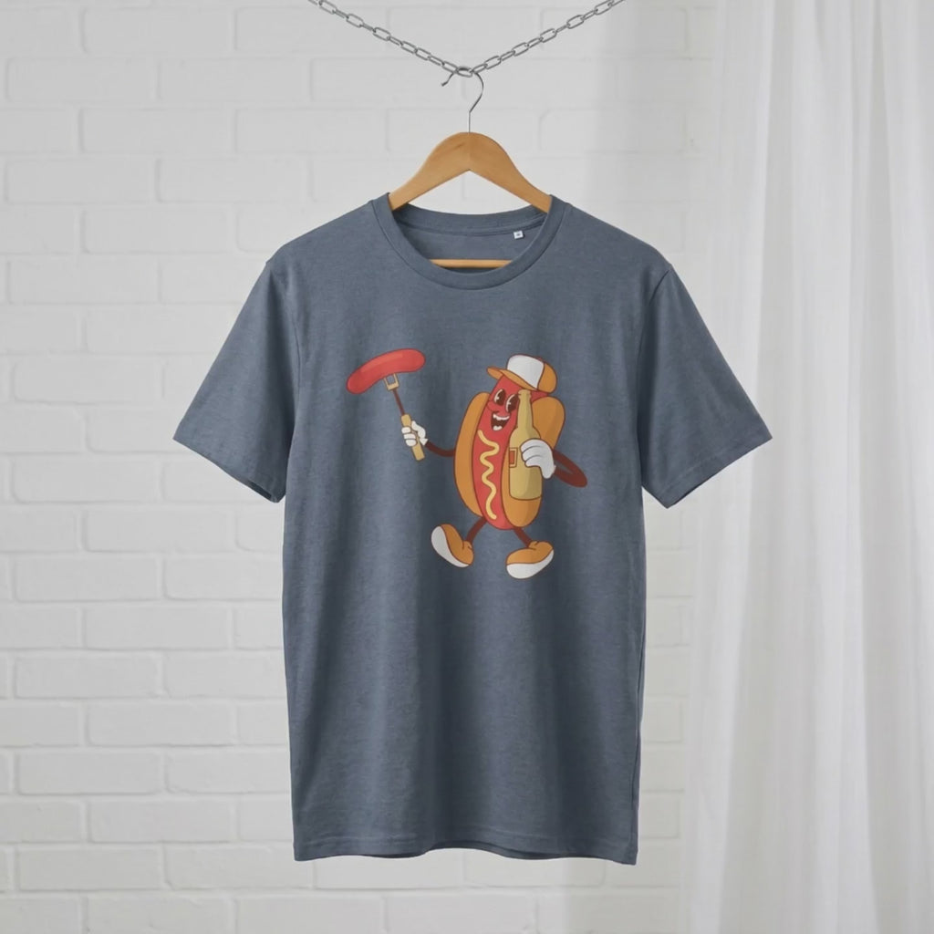 "Happy Hotdog" // unisex T-Shirt // 100% Bio-Baumwolle