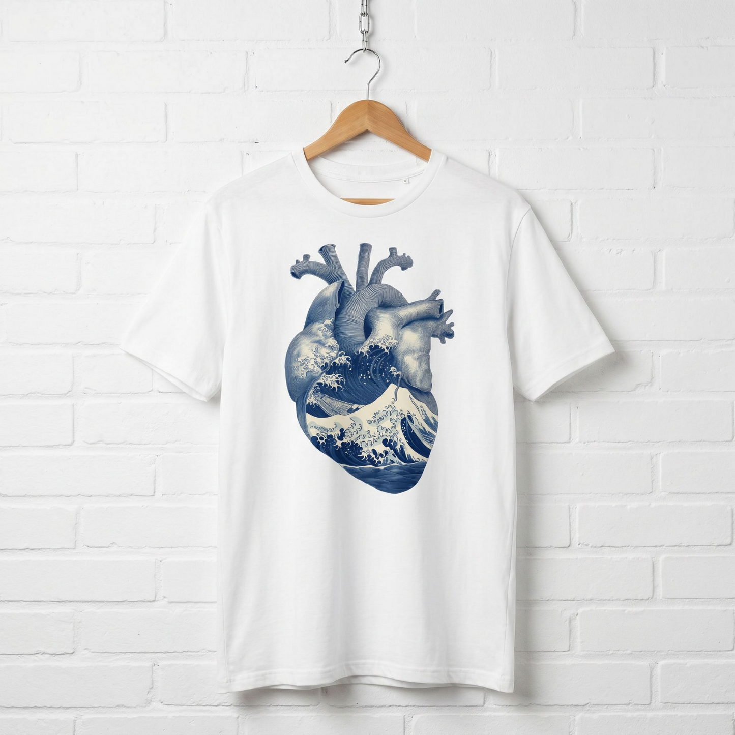 "Sea heart big" // unisex T-Shirt // 100% Bio-Baumwolle