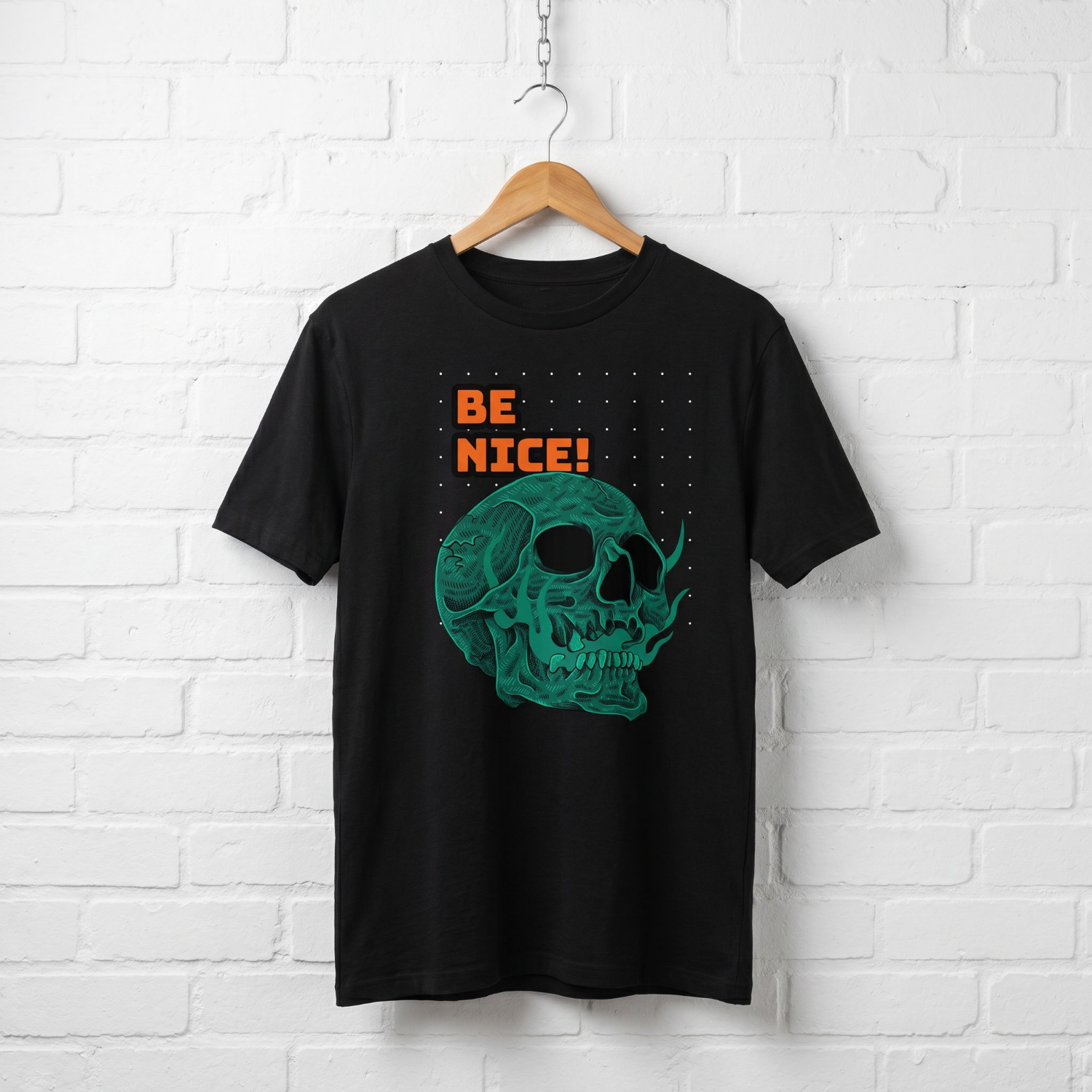 "Be nice" // unisex T-Shirt // 100% Bio-Baumwolle