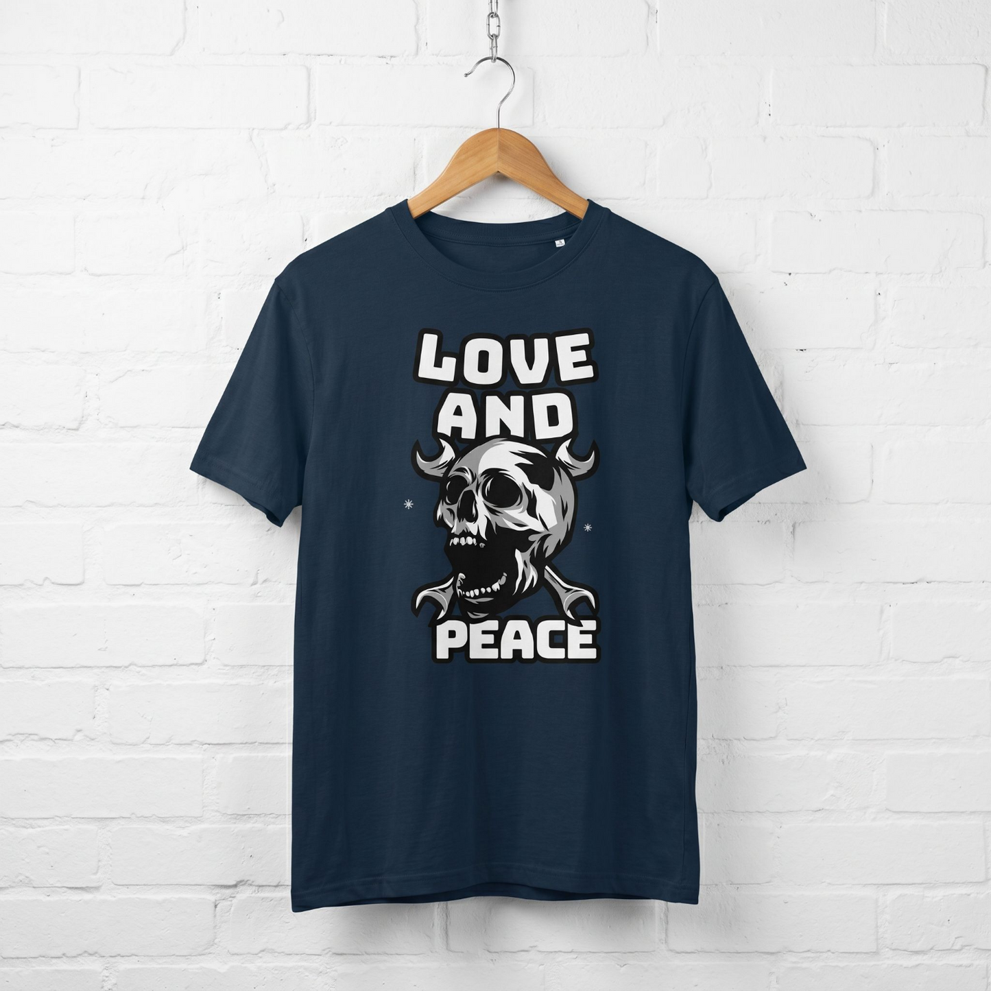"LOVE AND PEACE" // unisex T-Shirt // 100% Bio-Baumwolle