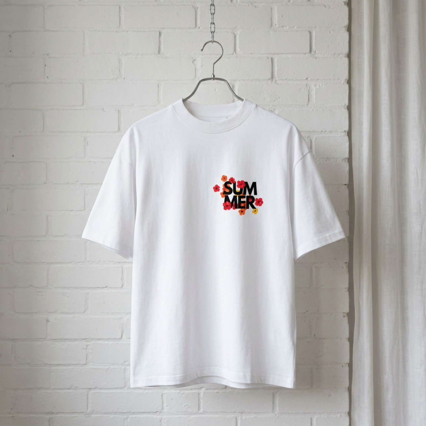 "Summer" // unisex oversized T-Shirt // 100% Bio-Baumwolle