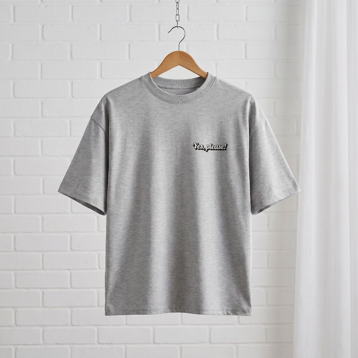 "Yes please" // unisex oversized T-Shirt // 100% Bio-Baumwolle