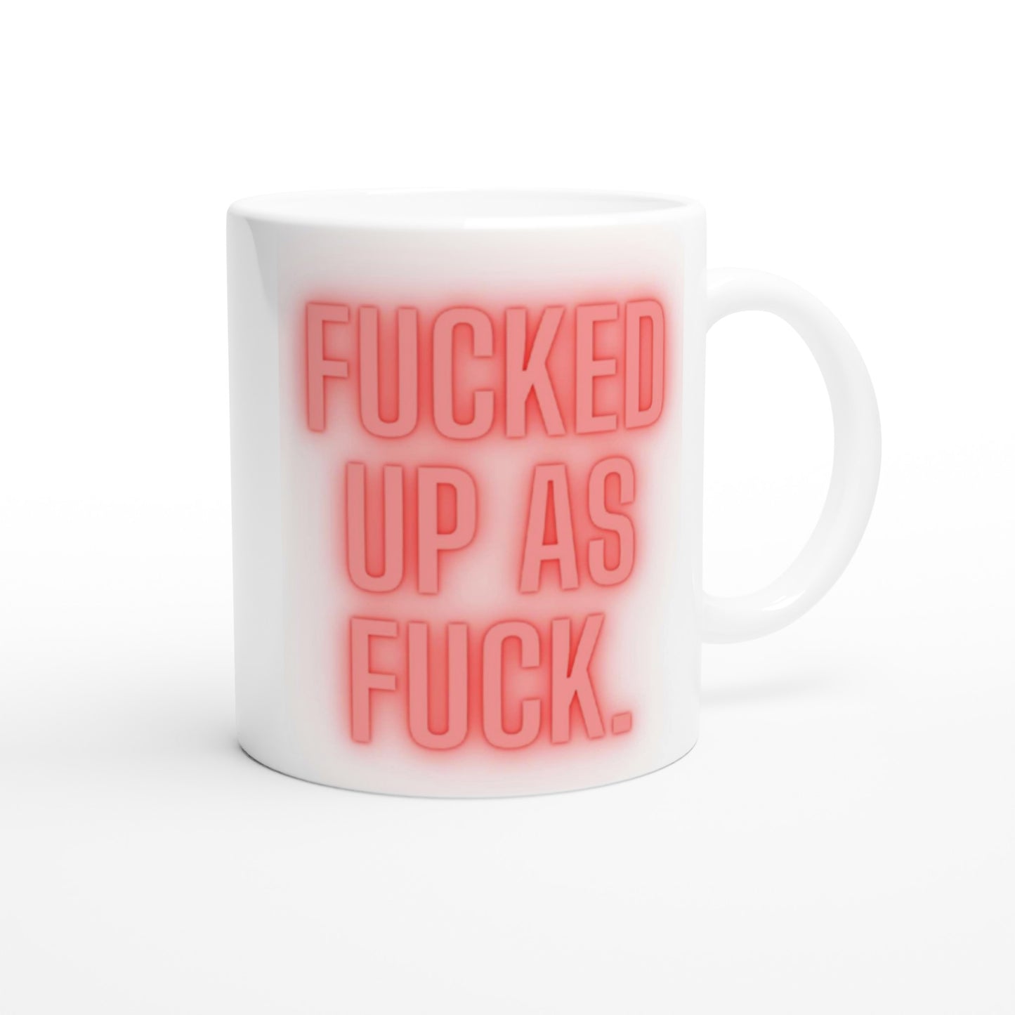 "fucked up as fuck" (spooky edition) Tasse