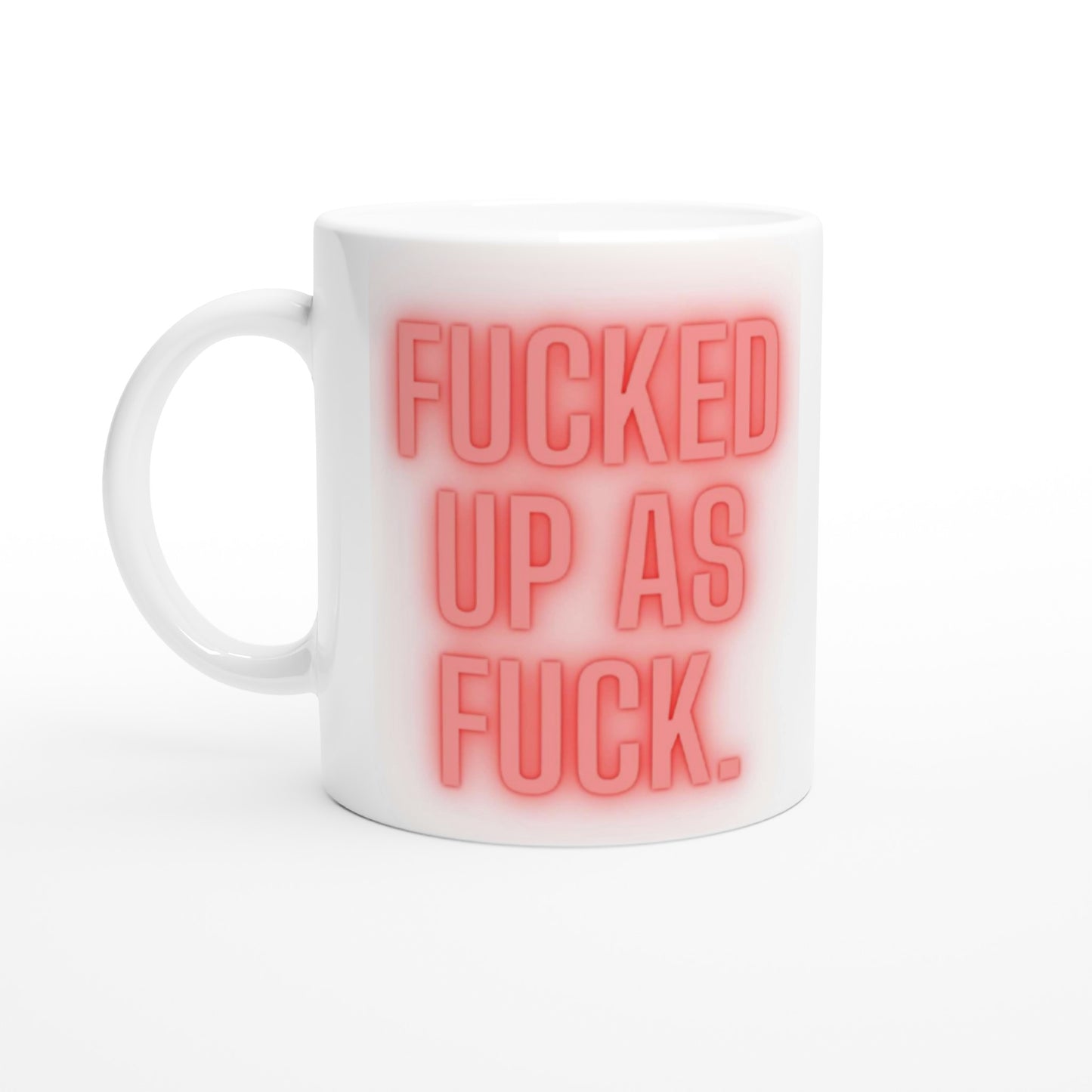 "fucked up as fuck" (spooky edition) Tasse